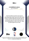 2025-26 Cooper Flagg Topps Collectors Kit 1 ROOKIE #NBA-6 DALLAS MAVERICKS