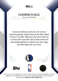 2025-26 Cooper Flagg Topps Collectors Kit 2 ROOKIE #NBA-6 DALLAS MAVERICKS