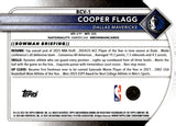 2025-26 Cooper Flagg Bowman Chrome 3 ROOKIE #BCV-1 RC DALLAS MAVERICKS
