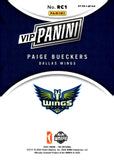 2025 Paige Bueckers Panini VIP ROOKIE ZEBRA GREEN #RC1 RC WNBA DALLAS WINGS