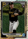 2024 Paul Skenes Bowman Chrome MOJO ROOKIE 4 #31 PITTSBURG PIRATES
