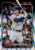 2024 Pete Crow-Armstrong Topps Chrome RAYWAVE ROOKIE #16 CHICAGO CUBS