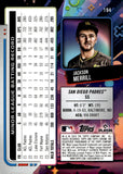 2024 Jackson Merrill Topps Chrome Cosmic AQUA EQUINOX 074/199 ROOKIE #194 SAN DIEGO PADRES