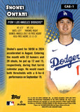 2025 Shohei Ohtani Topps Chrome ALL-ETCH #CAE-1 LOS ANGELES DODGERS