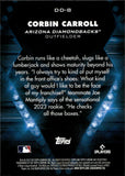 2023 Corbin Carroll Topps Chrome DIAMOND DOMINANCE ROOKIE #DD-8 ARIZONA DIAMONDBACKS