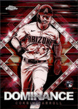 2023 Corbin Carroll Topps Chrome DIAMOND DOMINANCE ROOKIE #DD-8 ARIZONA DIAMONDBACKS