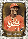 2024 Elly De La Cruz Topps Allen & Ginter SILVER FOIL FILAGREE ROOKIE #44 CINCINNATI REDS