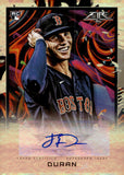 2022 Jarren Duran Autograph Topps Fire ROOKIE #FA-JD AUTO BOSTON RED SOX