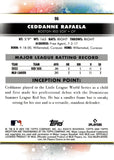 2024 Ceddanne Rafela Topps Inception GOLD ELECTRICITY 29/50 ROOKIE #96 BOSTON RED SOX