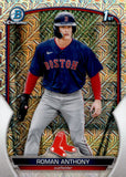 2023 Roman Anthony Bowman Chrome Prospects 1st MOJO #BCP-71 BOSTON RED SOX