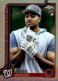 2025 James Wood Topps Chrome Update ROOKIE VARIATION #USC95 WASHINGTON NATIONALS