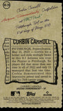 2023 Corbin Carroll Topps Hertiage DECKLE CUT ROOKIE #DE-29 ARIZONA DIAMONDBACKS