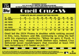 2025 Oneil Cruz Topps Series 2 Baseball 90'S SILVER PACK CHROME GOLD MOJO 21/50 #T90C-134 PITTSBURH PIRATES
