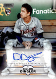 2025 Dillon Dingler Autograph Topps Stadium Club Baseball ROOKIE AUTO #SCBA-DD DETROIT TIGERS