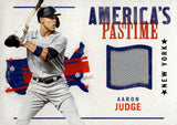 2022 Aaron Judge Relic Panini Chronicles Baseball AMERICAS PASTIME #APS-AJ NEW YORK YANKEES