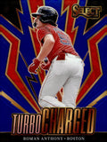 2024 Roman Anthony Panini Select Baseball TURBOCHARGED BLUE 04/49 #18 BOSTON RED SOX