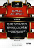 2024 Roman Anthony Panini Select Baseball CONCOURSE WHITE PRIZM 15/99 #56 BOSTON RED SOX