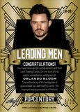 2021 Orlando Bloom Leaf Pop Century LEADING MEN AUTO 8/20 AUTOGRAPH #LM-OB1 PIRATES OF THE CARIBBEAN WILL TURNER