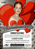 2021 Elizabeth Shue Leaf Pop Century HEARTBREAKERS CRACKED ICE AUTO 10/37 AUTOGRAPH #H-ES1 KARATE KID BACK TO THE FUTURE PART II