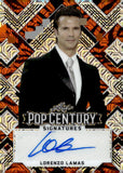 2022 Lorenzo Lamas Leaf Pop Century SIGNATURES TIGER MOJO 3/4 AUTOGRAPH #BA-LL1 GREASE