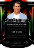 2023 Rob Riggle Leaf Pop Century ORANGE WAVE AUTO 1/4 AUTOGRAPH #BA-RR1 STEP BROTHERS 21 JUMP STREET