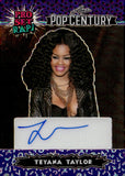 2023 Teyana Taylor Leaf Pop Century PRO SET RAPS WAVE AUTO 7/12 AUTOGRAPH #PSR-TT1 SCARY MOVIE