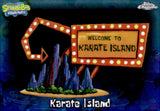 2025 Karate Island Topps Chrome Sponge Bob Squarepants 25th Anniversary BLACK ATOMIC REFRACTOR 09/10 #169