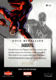 2022 Daredevil Upper Deck Marvel Fleer Ultra Wolverine GOLD MEDALLION 011/200 #M-11