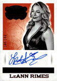 2014 LeAnn Rimes Auto Panini Country Music AUTHENTIC SIGNATURE RED 144/199 AUTOGRAPH #S-LR