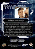2024 Sean Bean as Alec Trevelyan Upper Deck 007 Black Diamond DOSSIER 015/179 #D-44 JAMES BOND GOLDEN EYE