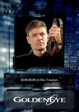 2024 Sean Bean as Alec Trevelyan Upper Deck 007 Black Diamond DOSSIER 015/179 #D-44 JAMES BOND GOLDEN EYE