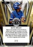 2024 Maya Brady Leaf Women of Sport RAINBOW SHIMMER METAL 2/3 #64