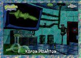 2025 Karen Plankton Topps Chrome Sponge Bob Squarepants 25th Anniversary FLOWER CLOUDFRACTOR 16/75 #30