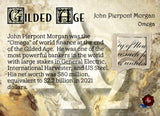2022 John Pierpont Morgan Document Relic Historic Autographs and Card Co. GILDED AGE