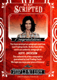2024 Kate Jackson Autograph Leaf Pop Century SCRIPTED RED 1/3 #SC-KJ1 CHARLIE'S ANGELS
