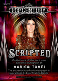 2024 Marisa Tomei Autograph Leaf Pop Century SCRIPTED BLUE 1/3 #S-MT1 MY COUSIN VINNY SPIDERMAN