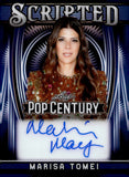 2024 Marisa Tomei Autograph Leaf Pop Century SCRIPTED BLUE 1/3 #S-MT1 MY COUSIN VINNY SPIDERMAN