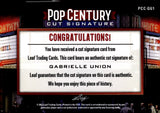 2022 Gabrielle Union Cut Autograph Leaf Pop Century CUT SIGNATURES AUTO #PCC-GU1 BRING IT ON BAD BOYS