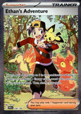 2025 Ethan's Adventure Pokemon Destined Rivals HOLO FULL ART ENGLISH TRAINER