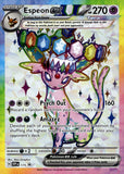 2025 Espeon EX Pokemon Scarlet & Violet Prismatic Evolutions HOLO FULL ART ENGLISH #175 PROMO BLACK STAR