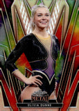 2025 Olivia Dunne Leaf Metal Women of Sport RAINBOW #PROMO5 GYMNASTICS
