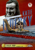 2024 Katie Ledecky Topps Chrome US Olympics LEDECKY LEGACY ORANGE 17/25 #KL-4 SWIMMING