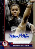 2024 Konnor McClain Autograph Topps Chrome US Olympics AUTO 018/137 #AU-KM GYMNASTICS
