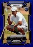 2024 Brooks Koepka Rookie Panini Prizm LIV BLUE ROOKIE 75/99 #29 SMACH GC