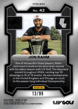 2024 Jon Rahm Rookie Panini Prizm LIV Golf BLUE ROOKIE 13/99 #42 LEGION XIII