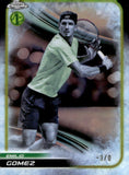 2025 Emilio Gomez Topps Chrome Tennis FROZENFRACTOR -3/0 #279