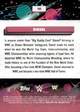 2026 Diesel Topps Chrome Cosmic WWE GOLD INTERSTELLAR REFRACTOR 17/50 #183 Legends
