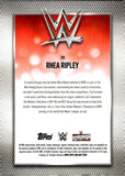 2026 Rhea Ripley Topps Chrome WWE GREEN REFRACTOR 63/99 #20 MONDAY NIGHT RAW