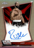 2026 Rusev Autograph Topps Chrome WWE RED BRAND AUTO #RBA-RSV MONDAY NIGHT RAW