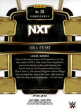 2024 Oba Femi Rookie Panini Select WWE SILVER ROOKIE CONCOURSE #38 NXT